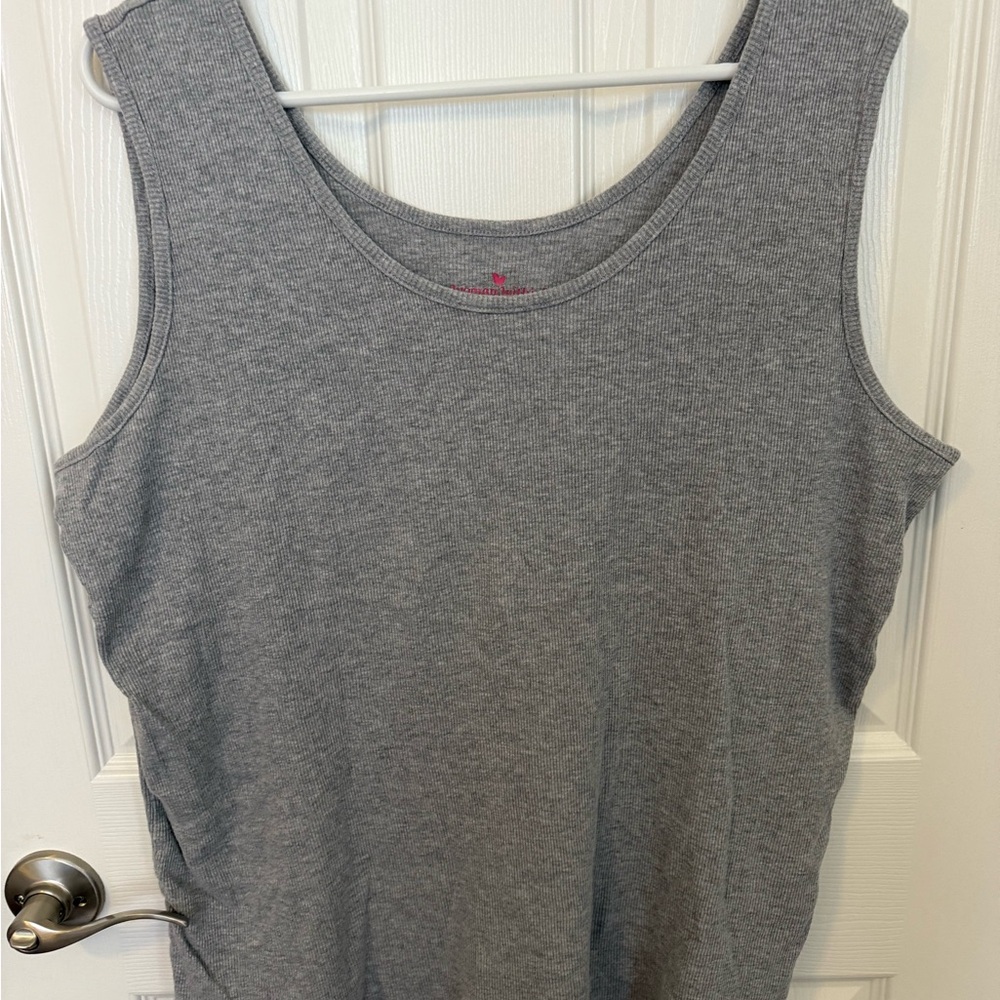 Women Within Gray Sleeveless Women's TankTop